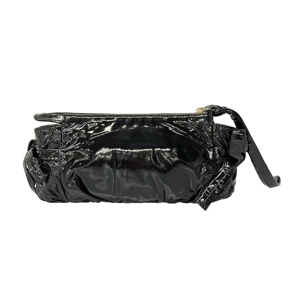 Gucci Clutch Hysteria Black Ribbon Leather - Picture 3 of 11